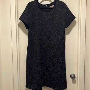Loft Black Tweed Dress